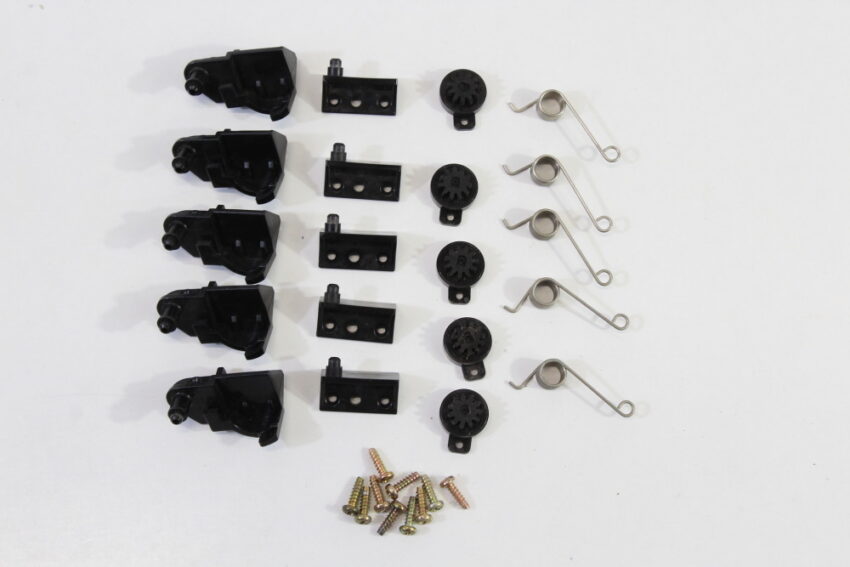 Wholesale Lot 5 Sets Nintendo GameCube Console Disc Door Lid Hinge Assembly OEM (For Parts or Repair) Nintendo GameCube GC