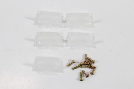 Wholesale Lot 5 Sets Nintendo GameCube Console Power LED Diffuser Cap Cover & Screws OEM (For Parts or Repair) Nintendo GameCube GC