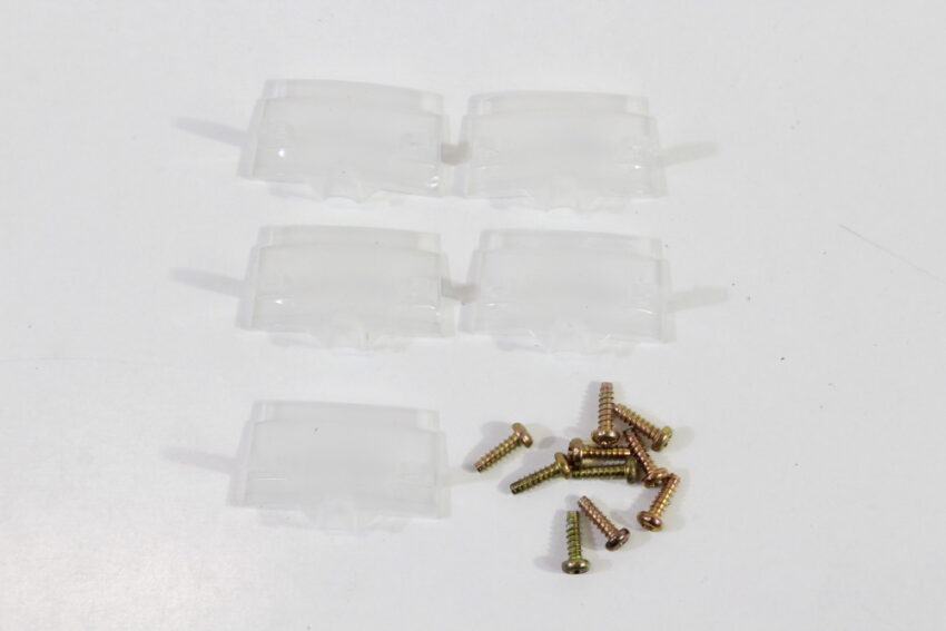 Wholesale Lot 5 Sets Nintendo GameCube Console Power LED Diffuser Cap Cover & Screws OEM (For Parts or Repair) Nintendo GameCube GC