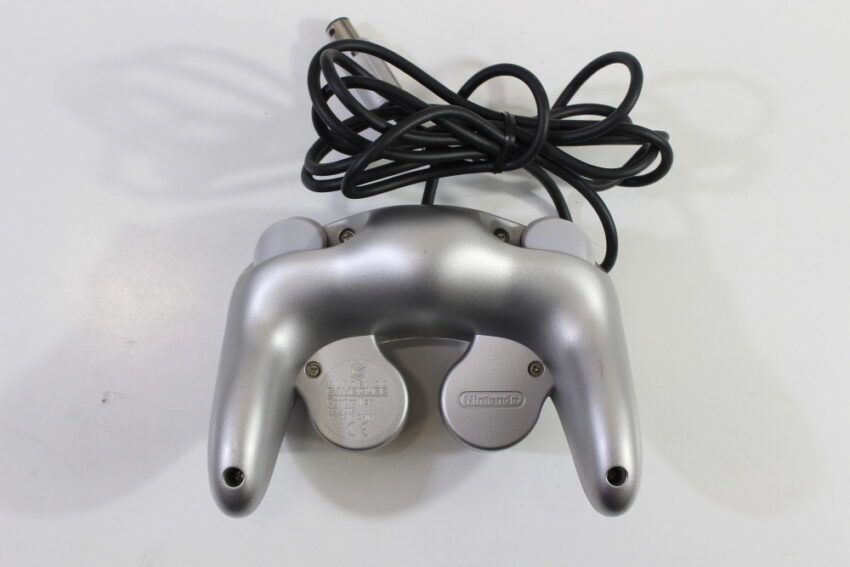 Nintendo Gamecube Platinum Silver Console Boxed with Manual OEM 1 Controller AC AV English Mod GC (A)