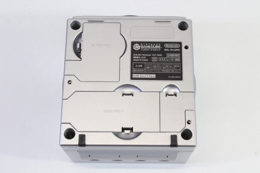 Nintendo Gamecube Platinum Silver Console Boxed with Manual OEM 1 Controller AC AV English Mod GC (A)