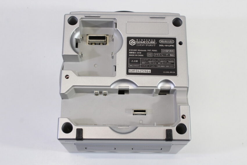Nintendo Gamecube Platinum Silver Console Boxed with Manual OEM 1 Controller AC AV English Mod GC (A)