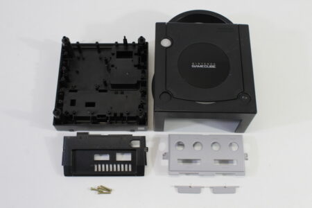 Nintendo GameCube OEM Replacement Shell Only Jet Black DOL-001 (For Parts or Repair) Nintendo GameCube GC