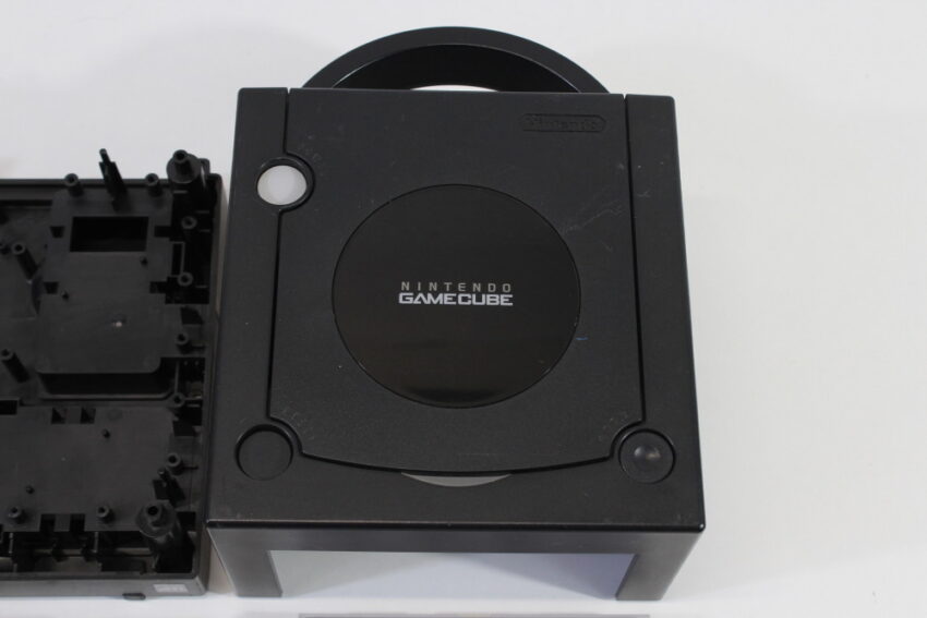 Nintendo GameCube OEM Replacement Shell Only Jet Black DOL-001 (For Parts or Repair) Nintendo GameCube GC