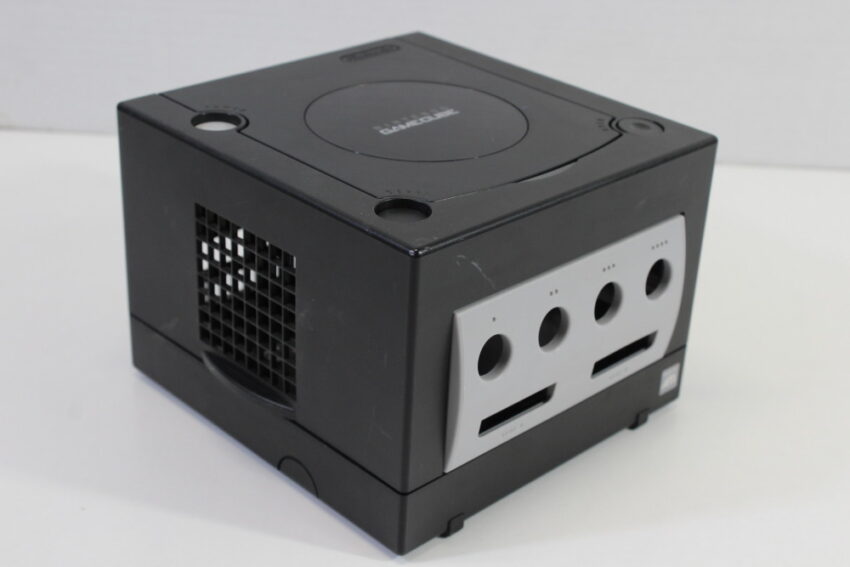 Nintendo GameCube OEM Replacement Shell Only Jet Black DOL-001 (For Parts or Repair) Nintendo GameCube GC