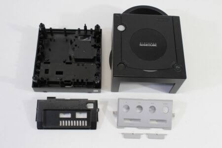Nintendo GameCube OEM Replacement Shell Only Jet Black DOL-001 (For Parts or Repair) Nintendo GameCube GC