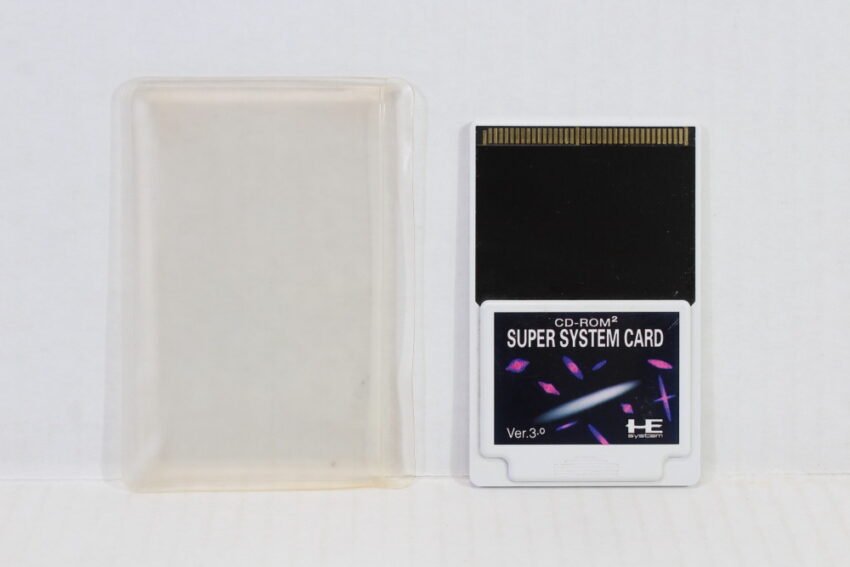 Super System Card Ver. 3.0 CD-ROM2 HuCard Only (B) PC Engine / TurboGrafx-16