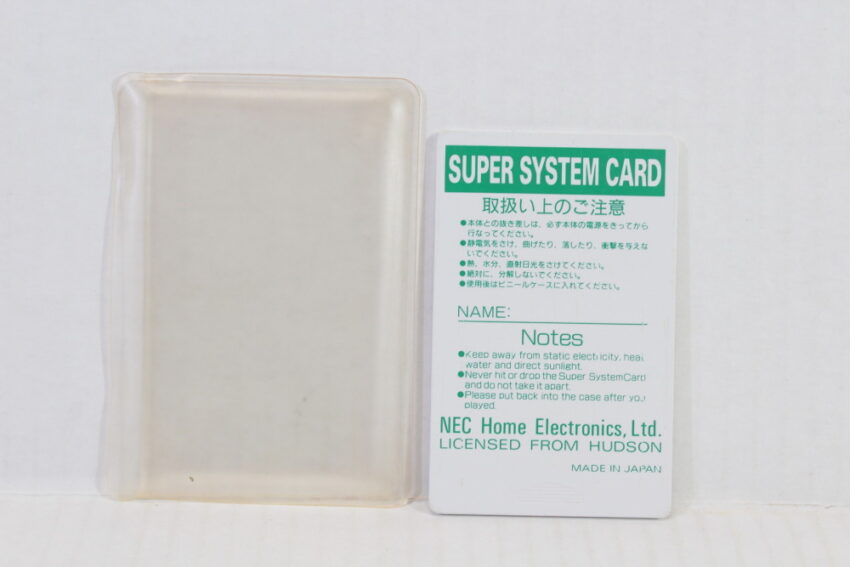 Super System Card Ver. 3.0 CD-ROM2 HuCard Only (B) PC Engine / TurboGrafx-16