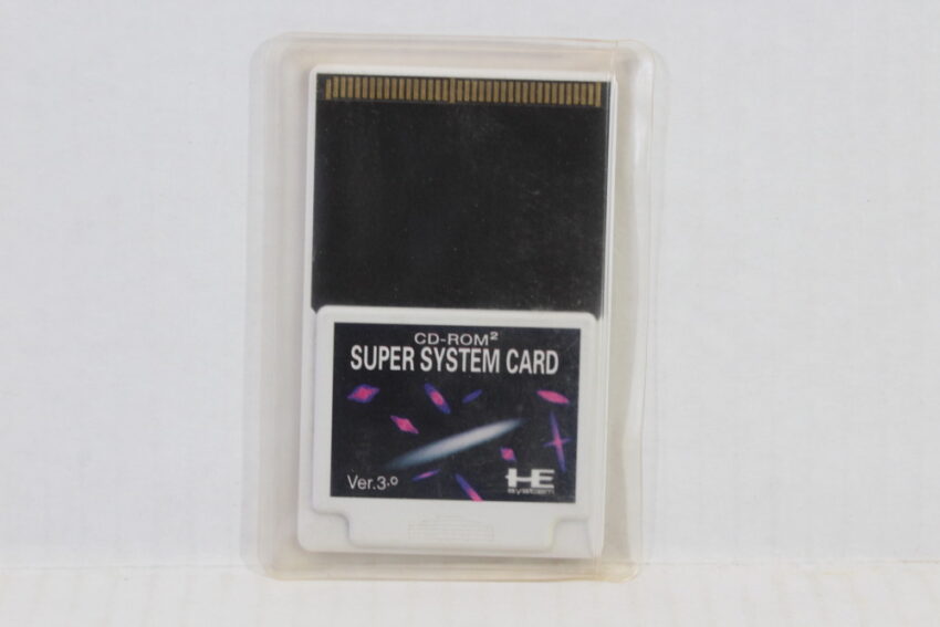 Super System Card Ver. 3.0 CD-ROM2 HuCard Only (B) PC Engine / TurboGrafx-16