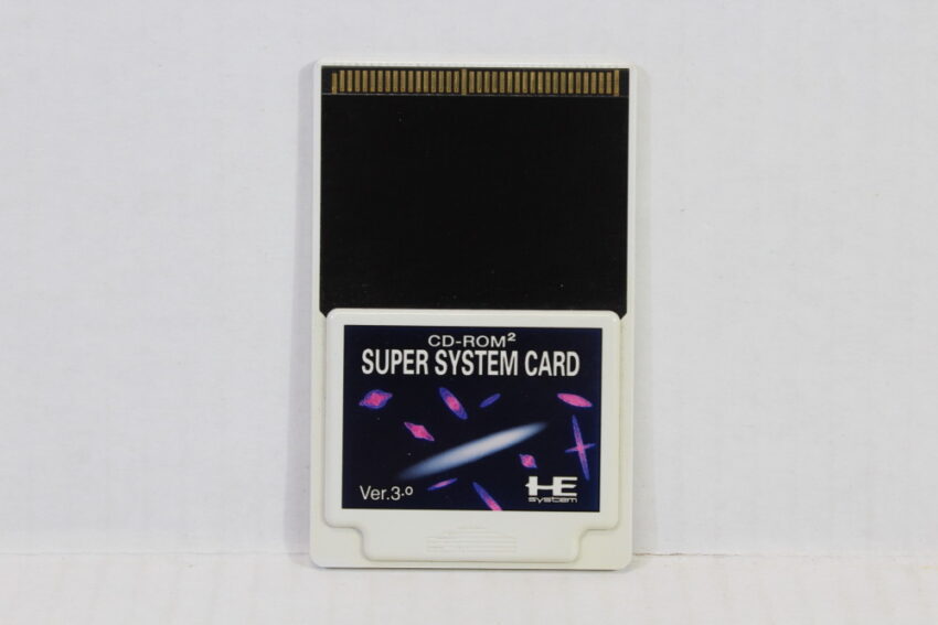 Super System Card Ver. 3.0 CD-ROM2 HuCard Only (B) PC Engine / TurboGrafx-16