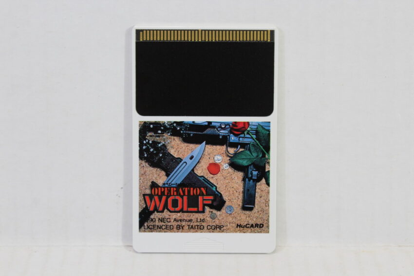 Operation Wolf CIB HuCard (B) PC Engine / TurboGrafx-16