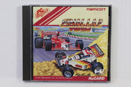 Final Lap Twin CIB HuCard (B) PC Engine / TurboGrafx-16