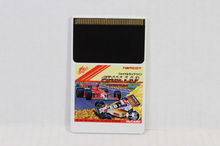 Final Lap Twin CIB HuCard (B) PC Engine / TurboGrafx-16