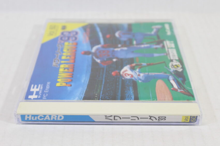 Power League 93 CIB HuCard (B) PC Engine / TurboGrafx-16