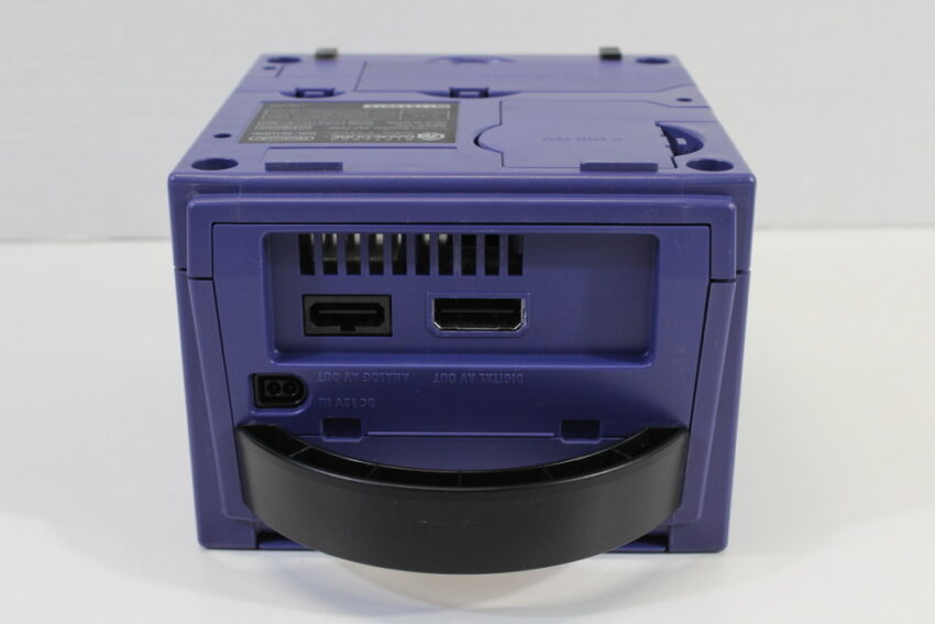 Nintendo GameCube Indigo Purple Console & Controller AC Adapter AV Cable GC Play US Region Games (B)