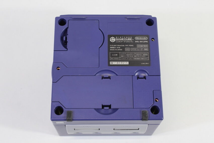 Nintendo GameCube Indigo Purple Console & Controller AC Adapter AV Cable GC Play US Region Games (B)