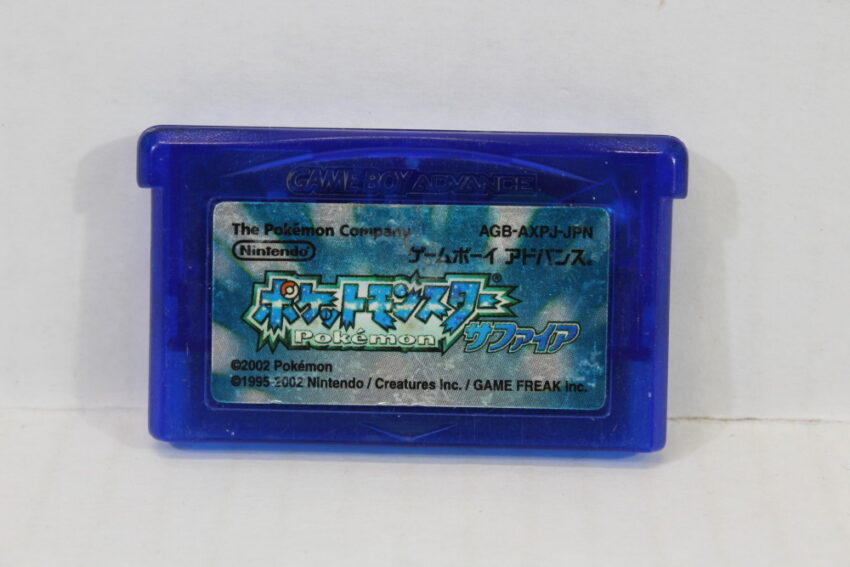Pokemon Sapphire New Battery (B) Nintendo Gameboy Advance GBA