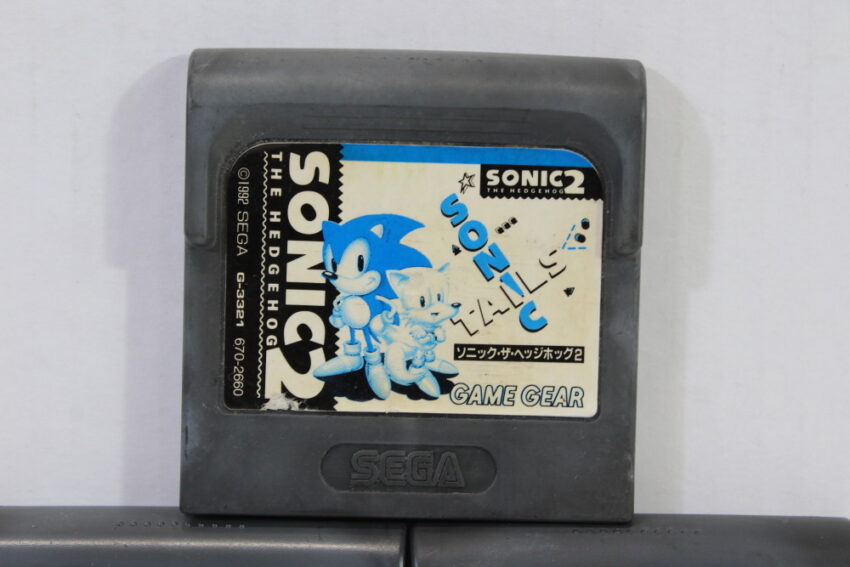 Lot of 3 Sonic the Hedge Hog 2 Ichidan to Aru Ayrton Senna's Monaco GP II 2 (Untested) SEGA Game Gear GG