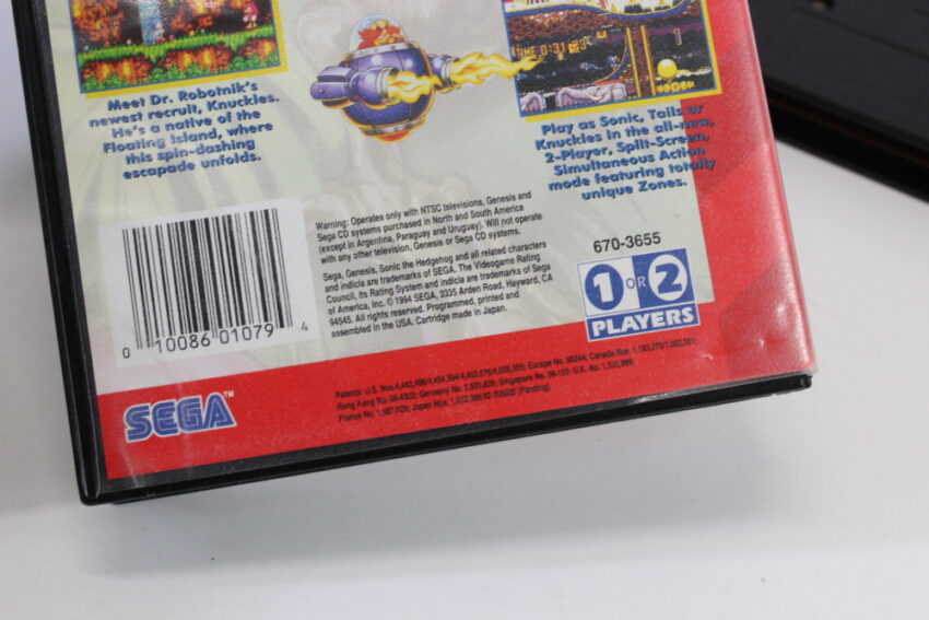 Sonic the Hedgehog 3 Boxed No Manual (B) SEGA Mega Driver MD