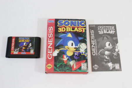 Sonic 3D Blast CIB Boxed (B) SEGA Mega Driver MD