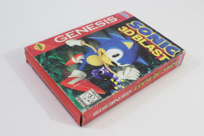 Sonic 3D Blast CIB Boxed (B) SEGA Mega Driver MD