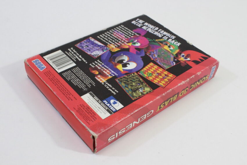Sonic 3D Blast CIB Boxed (B) SEGA Mega Driver MD