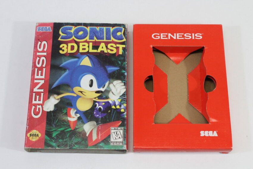 Sonic 3D Blast CIB Boxed (B) SEGA Mega Driver MD