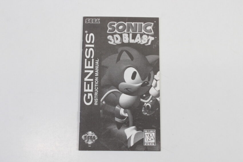 Sonic 3D Blast CIB Boxed (B) SEGA Mega Driver MD