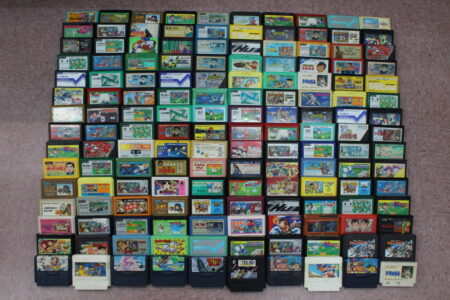 Wholesale Lot of 150 Nintendo Famicom Games FC (Untested)