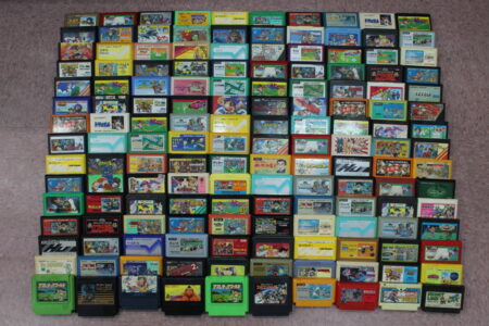 Wholesale Lot of 150 Nintendo Famicom Games FC (Untested)