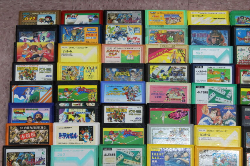 Wholesale Lot of 150 Nintendo Famicom Games FC (Untested)