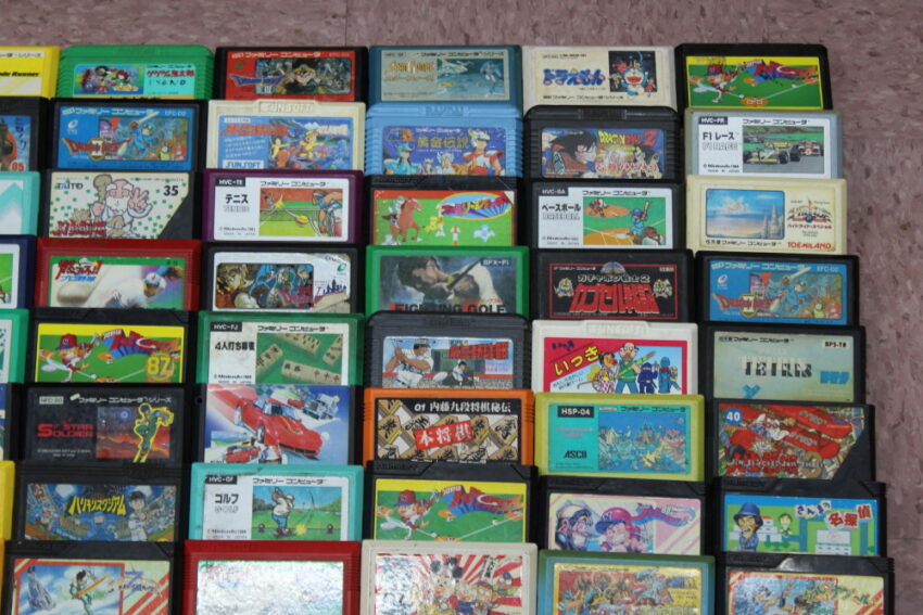 Wholesale Lot of 150 Nintendo Famicom Games FC (Untested)