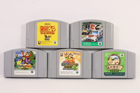 Lot of 5 Donkey Kong 64 MRC Racing Banjo Kazooie / Tooie 2 Harvest Moon (B) Nintendo 64 N64