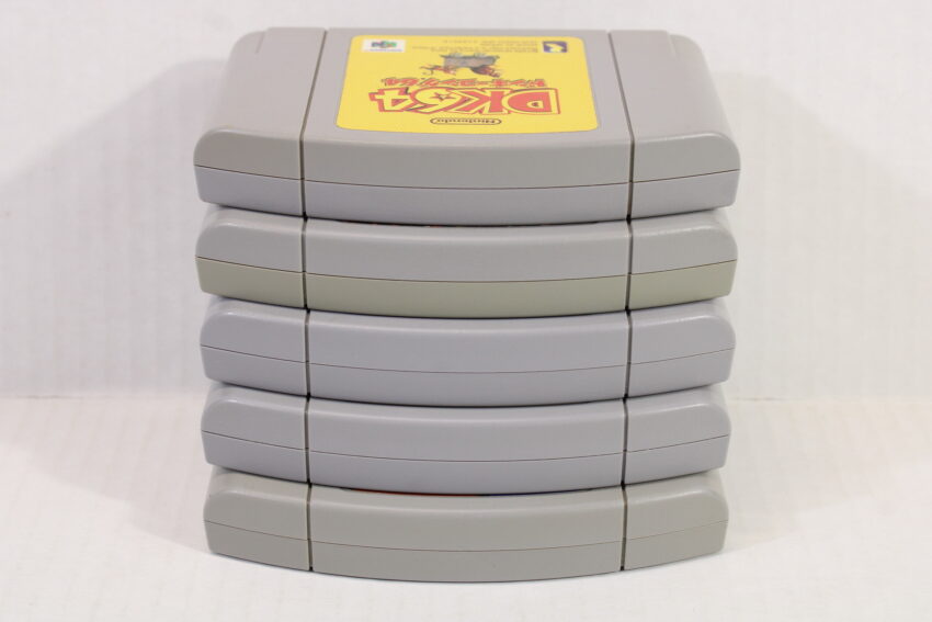 Lot of 5 Donkey Kong 64 Banjo Kazooie / Tooie 2 Custom Robo V2 Star Wars Shadows of Empire (B) Nintendo 64 N64