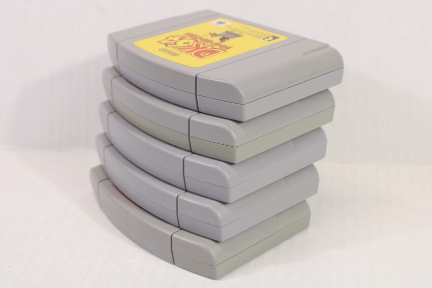 Lot of 5 Donkey Kong 64 Banjo Kazooie / Tooie 2 Custom Robo V2 Star Wars Shadows of Empire (B) Nintendo 64 N64
