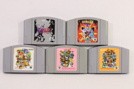 Lot of 5 Legend of Zelda Ocarina of Time Custom Robo V2 Mario Party 1 2 3 (B) Nintendo 64 N64