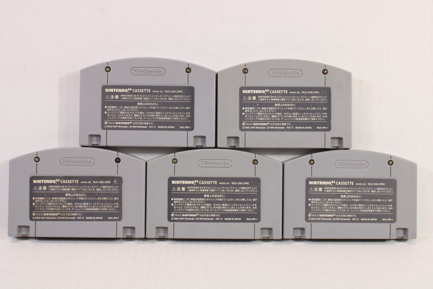 Lot of 5 Legend of Zelda Ocarina of Time Custom Robo V2 Mario Party 1 2 3 (B) Nintendo 64 N64