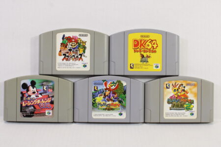 Lot of 5 Super Smash Bros Donkey Kong 64 Mickey Racing Challange Banjo Kazooie / Tooie 2 (B) Nintendo 64 N64
