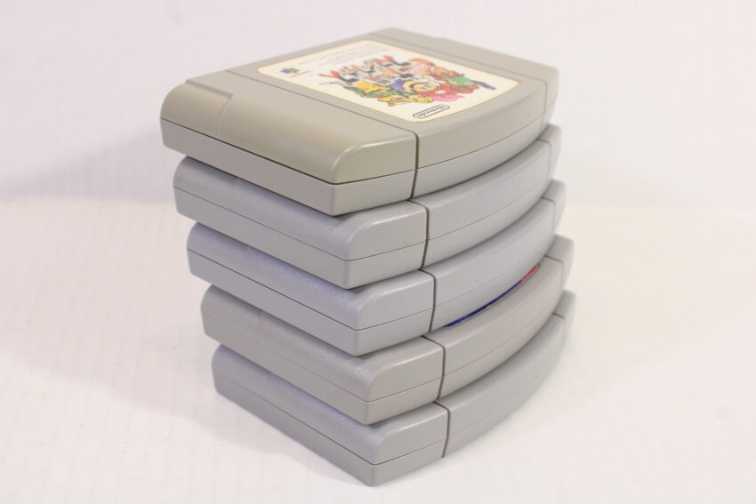 Lot of 5 Super Smash Bros Star Wars Shadows of the Empire Pokemon Stadium 1 2 Silver Gold (B) Nintendo 64 N64