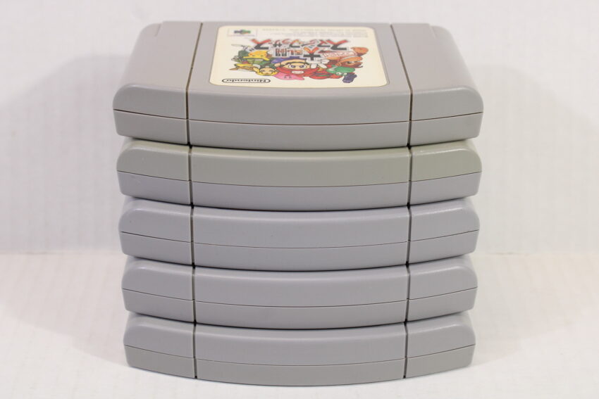 Lot of 5 Super Smash Bros Donkey Kong 64 Pokemon Stadium 1 2 Silver Gold (B) Nintendo 64 N64