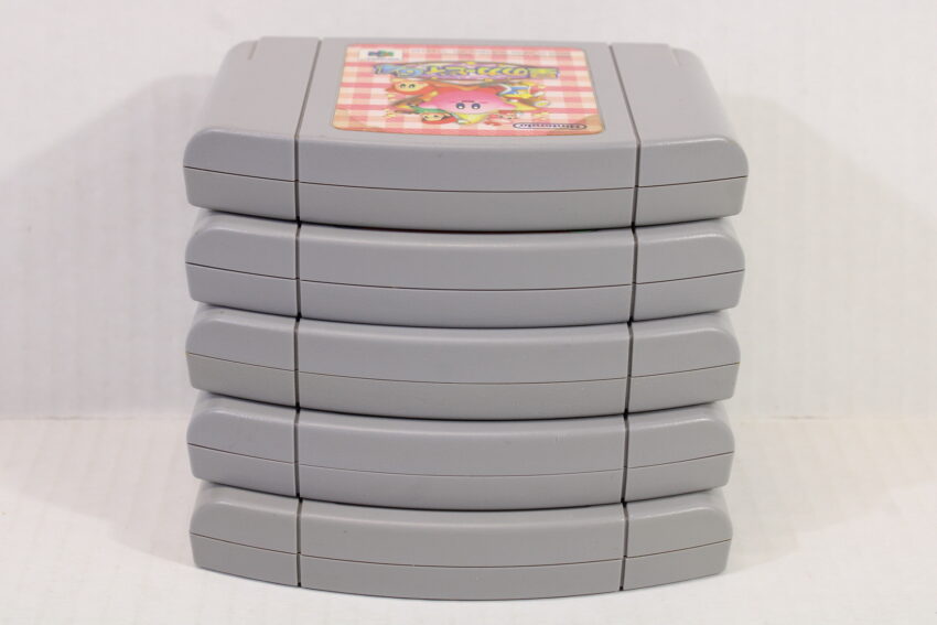 Lot of 5 Kirby Crystal Shards Pokemon Stadium Star Wars Shadows of Empire Harvest Moon Custom Robo V2 (B) Nintendo 64 N64