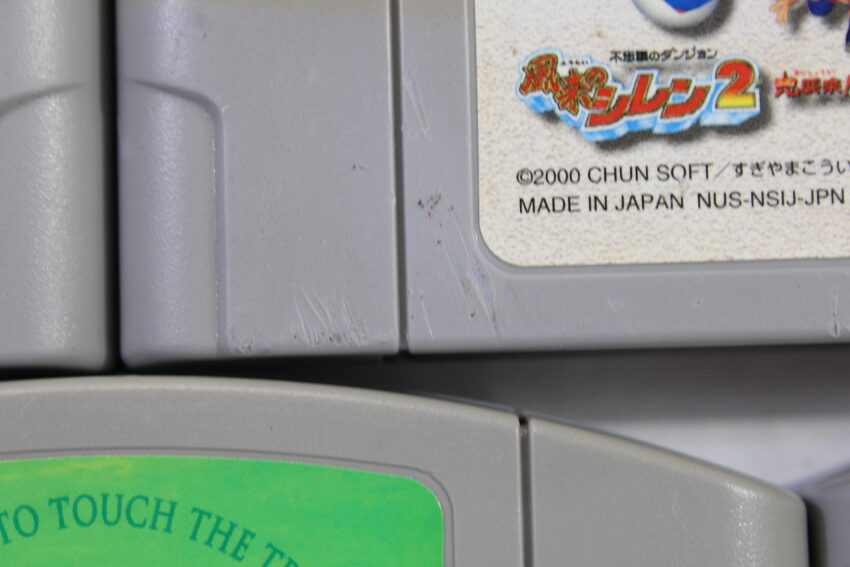 Lot of 5 Mario Kart Shiren The Wonderer Bass Tsuri Mario Golf / Tennis (B) Nintendo 64 N64
