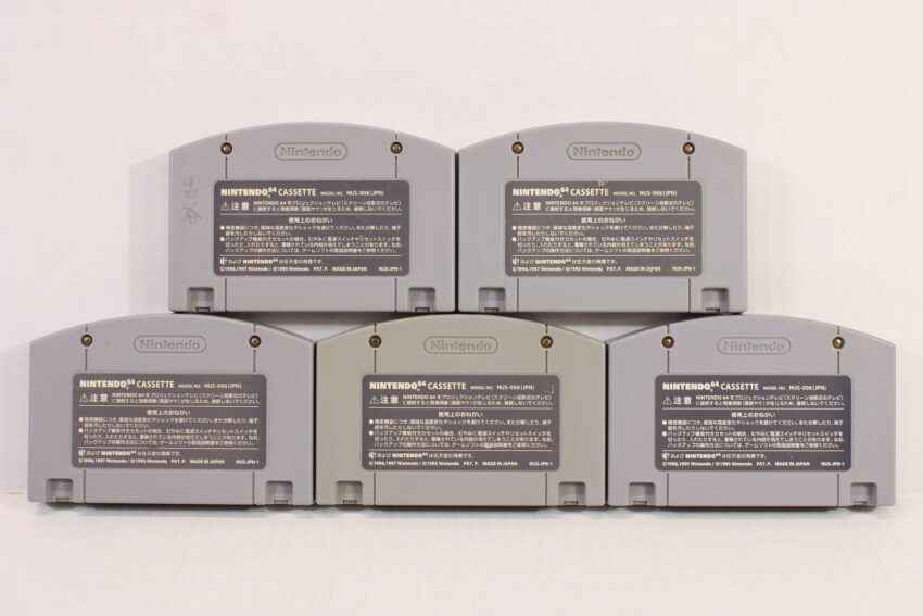 Lot of 5 Legend of Zelda Ocarina of Time Mario Tennis Pokemon Snap Jikkyou Baseball Custom Robo (B) Nintendo 64 N64