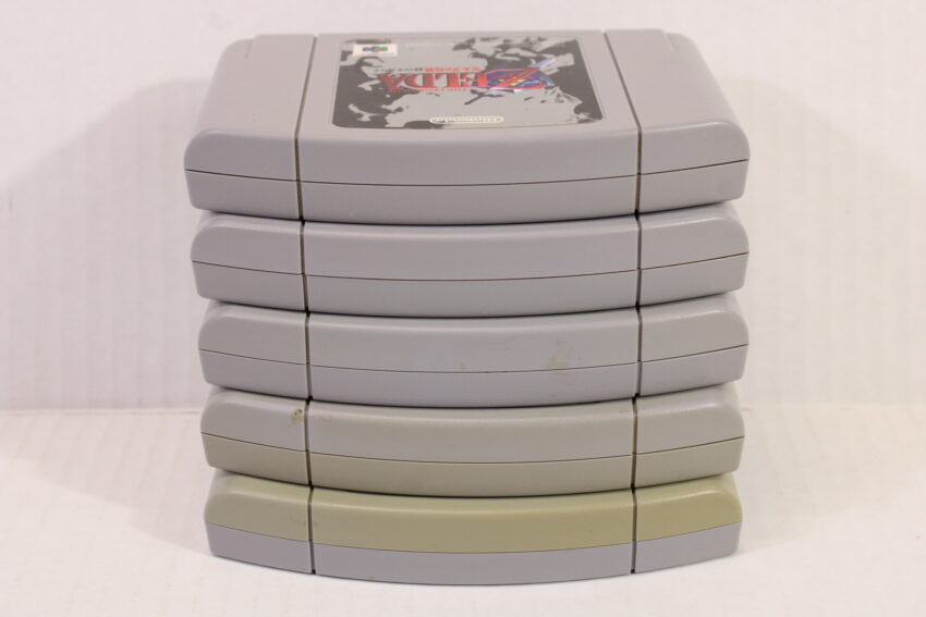 Lot of 5 Legend of Zelda Ocarina of Time Mario Tennis Pokemon Snap Jikkyou Baseball Custom Robo (B) Nintendo 64 N64