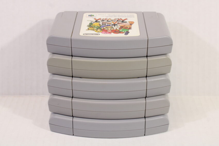 Lot of 5 Super Smash Bros Hey You Pikachu Jikkyou Baseball World Cup Derby Stallion (B) Nintendo 64 N64
