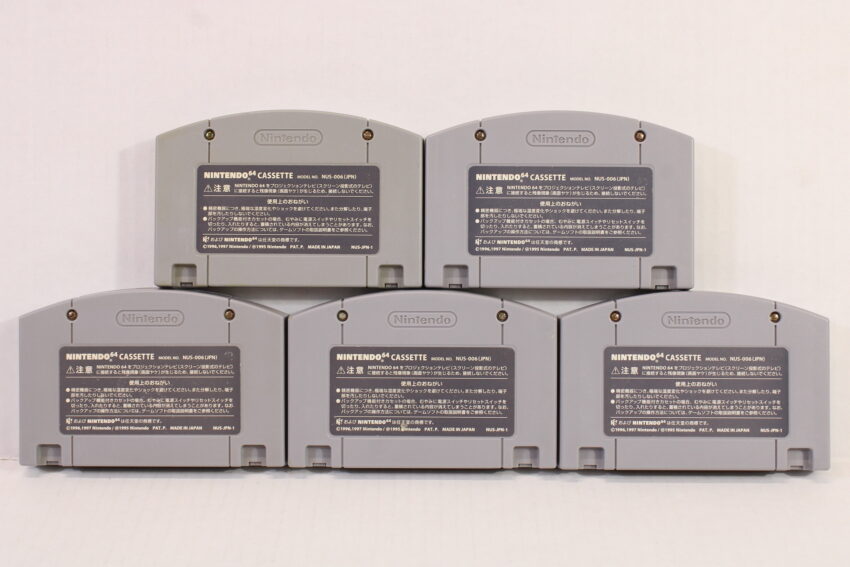 Lot of 5 Kirby Crystal Shards J. League 2 Hey You Pikachu Jikkyou Baseball Eleven Beat 1997 (B) Nintendo 64 N64