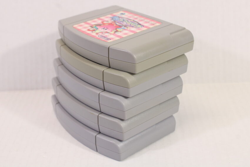 Lot of 5 Kirby Crystal Shards J. League 2 Hey You Pikachu Jikkyou Baseball Eleven Beat 1997 (B) Nintendo 64 N64