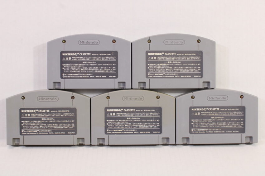 Lot of 5 Donkey Kong 64 Mario Golf Mario Party Shiren the Wonderer Star Wars Shadows of the Empire (B) Nintendo 64 N64
