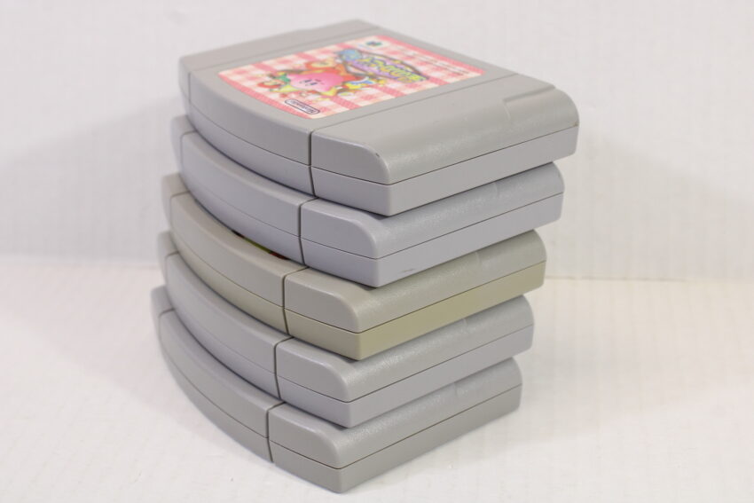 Lot of 5 Kirby Crystal Shards Donkey Kong 64 Pokemon Stadium 1 2 Silver Gold (B) Nintendo 64 N64