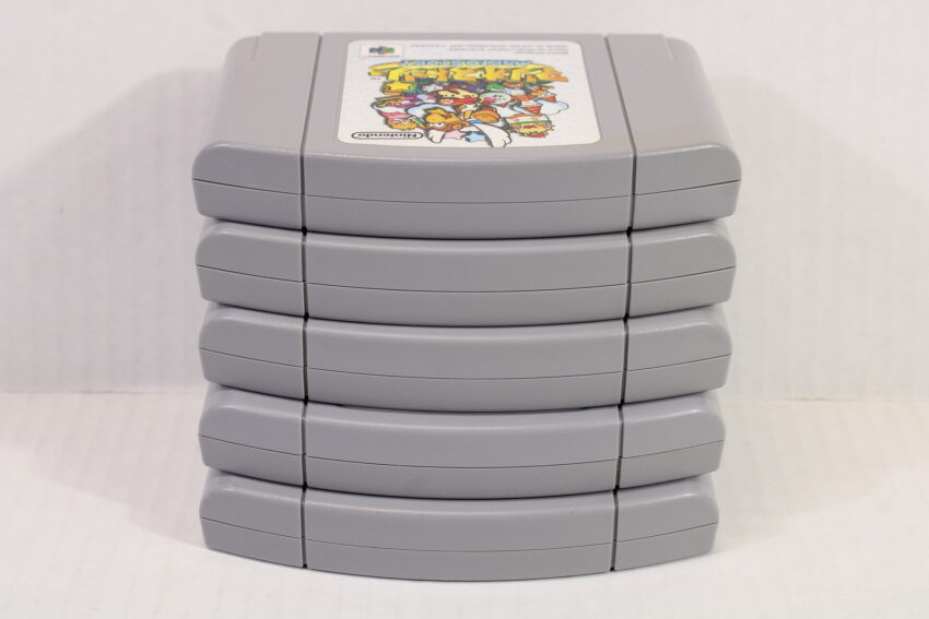 Lot of 5 Paper Mario Story Mario Party Jikkyou Baseball J. League Perfect Striker Tamagotchi (B) Nintendo 64 N64